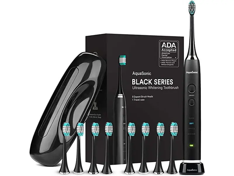 Orthodontic Products: aquasonic electric brush