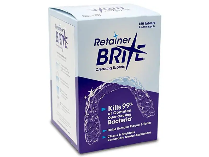 Orthodontist products: Retainer Brite