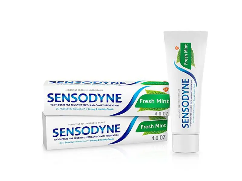 Orthodontist products: sensodyne